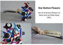Star-Button-flowers