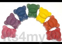 Teddy-crayons