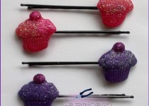 Glitter-Jewel-Enamel-Cupcake-Hairclips
