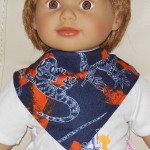 Lizard-Print-bib