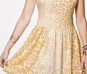 fearnecottonpeachprintdress