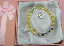 Pale-Yellow-Flower-Girl-Bracelet