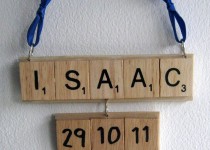 Isaac-Scrabble-Birthdate-Hanger