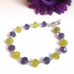 Amethyst-and-Peridot-bracelet