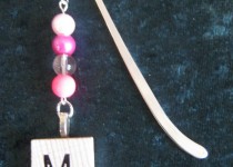 Bookmark-M-Scrabble-Pink