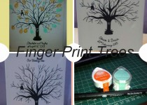 Finger-print-tree-collage