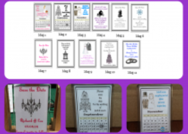Save-the-date-magnet
