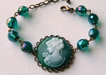 green-cameo