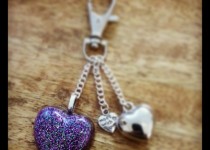 purple-keyring