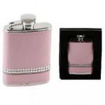 3oz-Stainless-Steel-Hip-Flask-Pink-2-Rows-of-Diamante