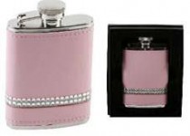 3oz-Stainless-Steel-Hip-Flask-Pink-2-Rows-of-Diamante