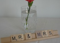Mr-+-Mrs-Scrabble-Rack-+-flower