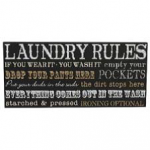 New-View-Life-Rules-MDF-Wall-Plaque-Laundry-Rules