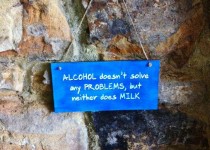 hand-made-plaque-alcohol-doesnt-solve-problems