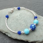 BlueandTurqBangle
