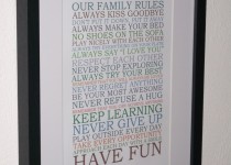 Family-Rules-photo-black-frame