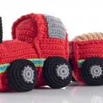 Pebble-transport-train-rattle