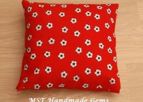 Red-Football-Cushion
