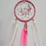 pink-base-dreamcatcher-and-pink-and-white-feathers