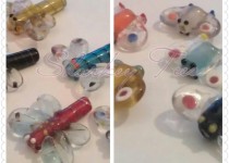 LAMPWORK-BUTTER-DRAGONFLIES