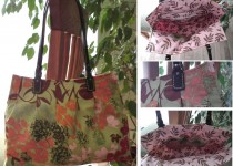 Pleated-tote-green
