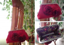 Red-flower-clutch