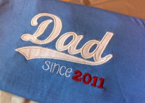dad-since-personalised-custom-dad-since-fathers-day-blue-t-shirt