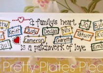 Patchwork-plate