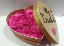glod-heart-box