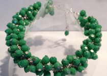 turquoise-green-cluster-bracelet
