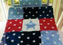 Large-Red-and-Blue-Stars-Patchwork-Teddy-Blanket