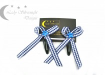 Navy-hairclip