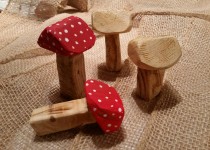 Wood-mushrooms